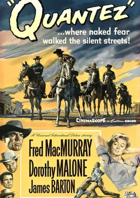 Poster Los malditos de Quantez