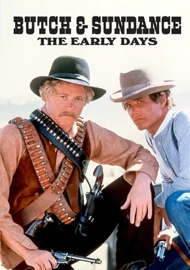 Poster de Los primeros golpes de Butch Cassidy y Sundance Kid