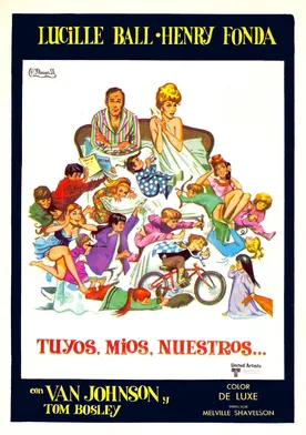 Poster de Los tuyos, los míos y los nuestros