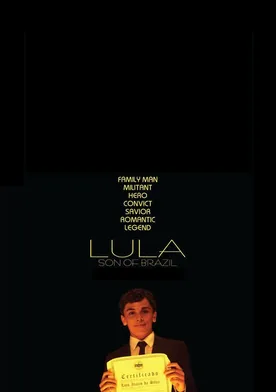 Poster de Lula, el hijo del Brasil