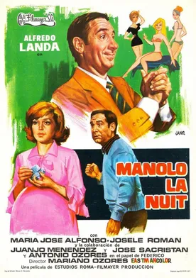 Poster de Manolo, la nuit