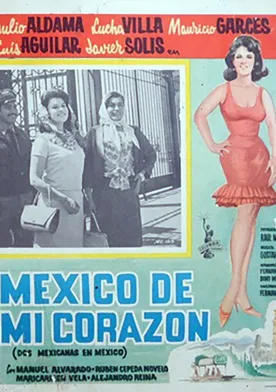 Poster de 'México de mi corazón' (Dos Mexicanas en México)
