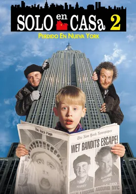 Poster Mi pobre angelito 2: Perdido en Nueva York
