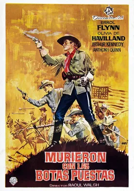 Poster de Murieron con las botas puestas