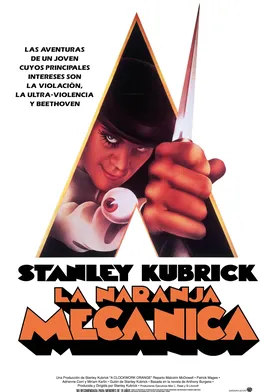 Poster La naranja mecánica