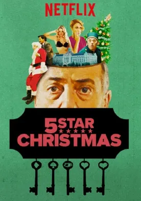 Poster de Navidad 5 estrellas