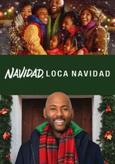 Poster de Navidad, loca Navidad
