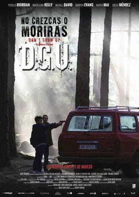 Poster de No crezcas o morirás. Don't grow up - D.G.U.