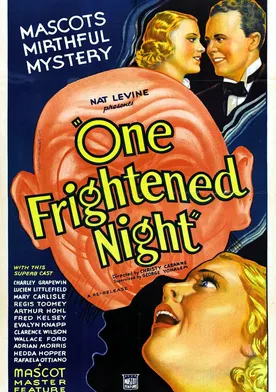 Poster de One Frightened Night