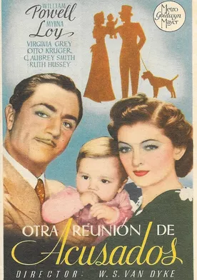 Poster Otra reunión de acusados