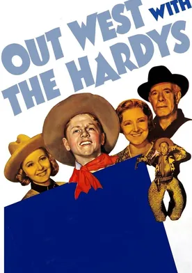 Poster de Out West with the Hardys