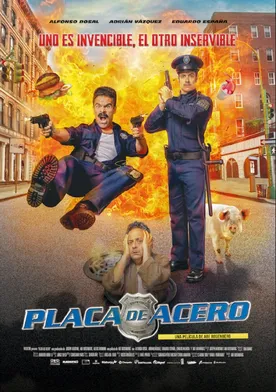 Poster de Placa de Acero