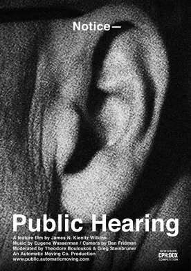 Poster de Public Hearing