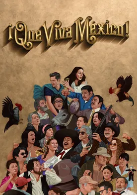 Poster de ¡Que viva México!