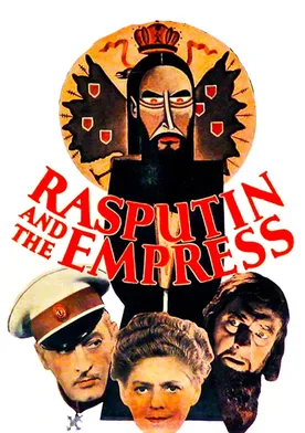 Poster de Rasputin y la emperatriz