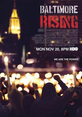 Poster Revueltas en Baltimore