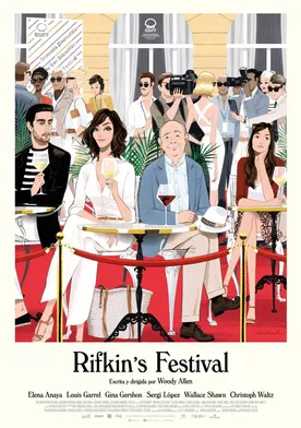 Poster de Rifkin's Festival: Un Romance Equivocado, En El Lugar Adecuado