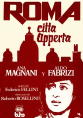 Poster de Roma, ciudad abierta