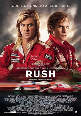 Poster Rush: pasión y gloria