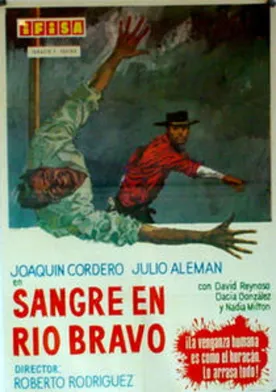 Poster de Sangre en el Bravo