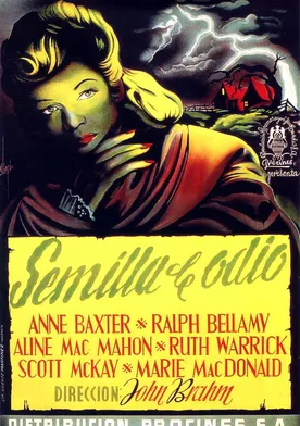 Poster de Semilla de odio