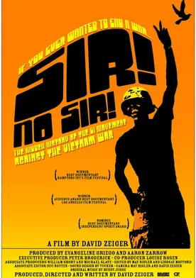Poster de Sir! No Sir!