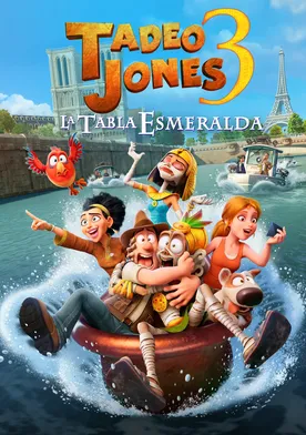 Poster Tadeo El Explorador 3: La Maldición De La Momia