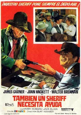 Poster de También un sheriff necesita ayuda