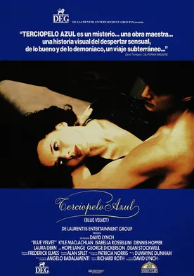 Poster Terciopelo azul