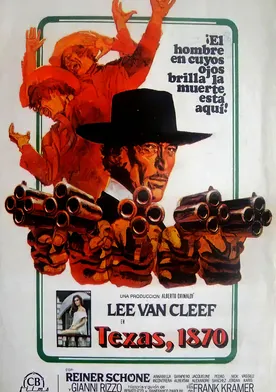 Poster de Texas, 1870
