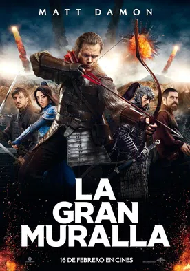 Poster La gran muralla