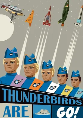 Poster de Thunderbirds, amos del espacio
