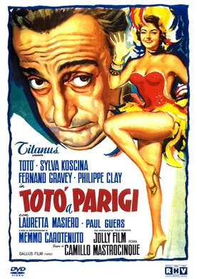Poster de Totó en París
