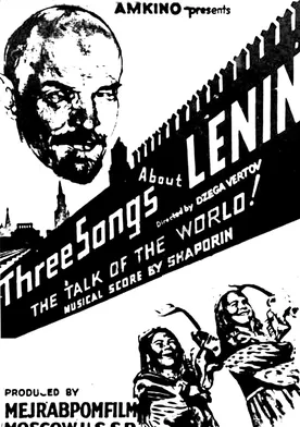 Poster de Tres cantos para Lenin