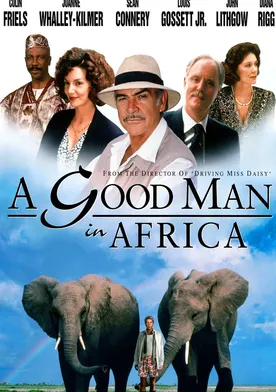 Poster de Un buen hombre en África
