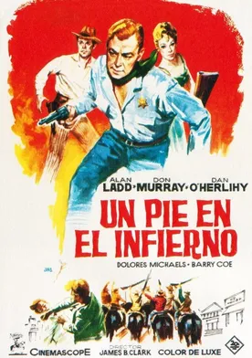 Poster Un pie al infierno