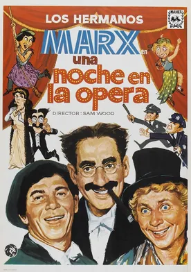 Poster de Una noche en la opera