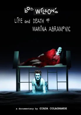 Poster de Vida y muerte de Marina Abramovic, de Bob Wilson