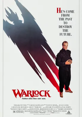Poster de Warlock, el enviado del diablo