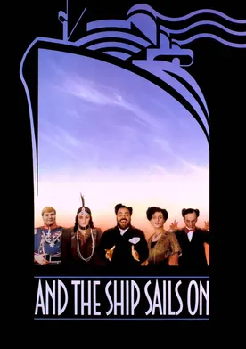 Poster de Y la nave va