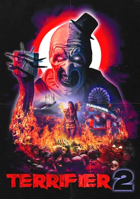 Poster de Terrifier 2: El payaso siniestro
