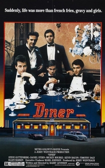 Poster de Diner, bromas de solteros