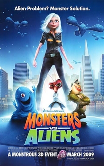 Poster de Monstruos vs. Aliens