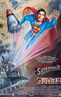 Poster de Superman IV, en busca de la paz