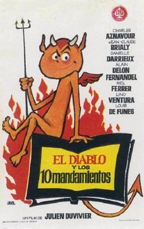 Poster de El diablo y los diez mandamientos