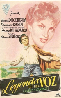 Poster de Caruso, leyenda de una voz