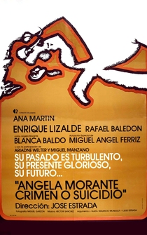 Poster de Ángela Morante, ¿crimen o suicidio?