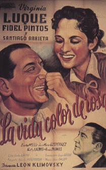 Poster de La vida color de rosa