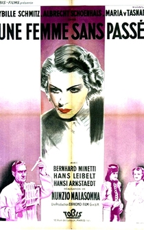 Poster de Die Frau ohne Vergangenheit