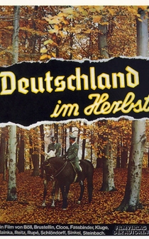 Poster de Alemania en otoño